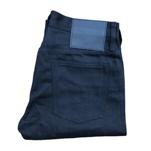 THE Unbranded Brand Jeans Size 30 12.5 OZ Selvedge Black